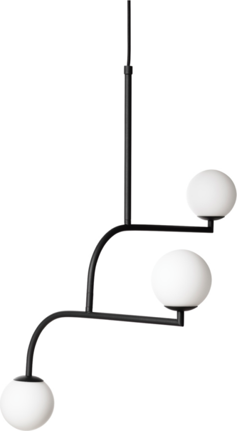 Mobil 3 taklampe - svart - Svart