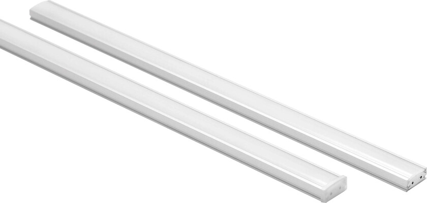 MiniLink 60 cm 9W 3000K - Sølvgrå/Frostet - 1 stk - Grå