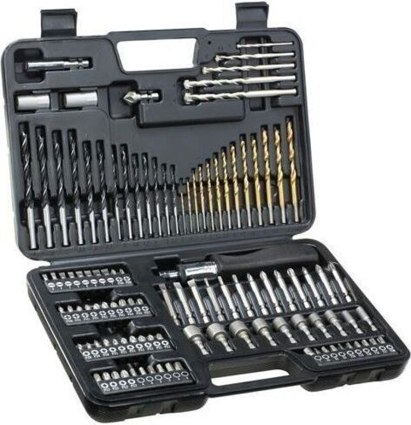 Bilde av Dewalt DT0109 Bor-, bits- og hylsesett 109 deler