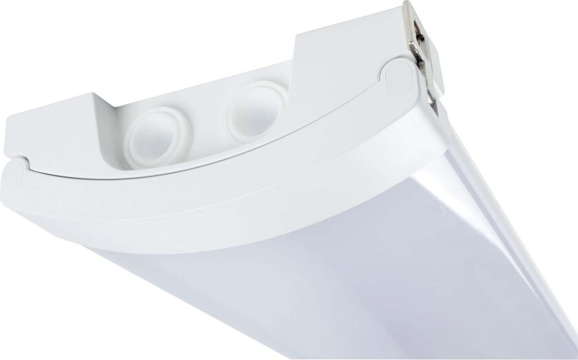 Mega Batten lysarmatur 40W 3000/4000K IP44 - 122 cm - Hvit