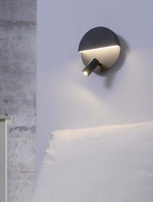 Mario vegglampe - Svart - Svart