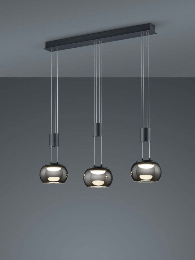 Madison takpendel 3 - Svart - Svart