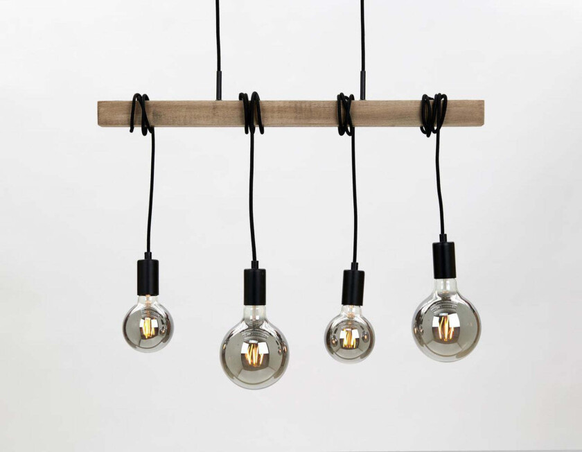 Luga 4 takpendel - Natur / Svart