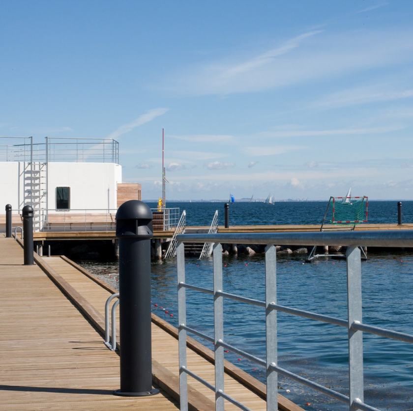 Waterfront Pullert m/Fotplate - Grafitt