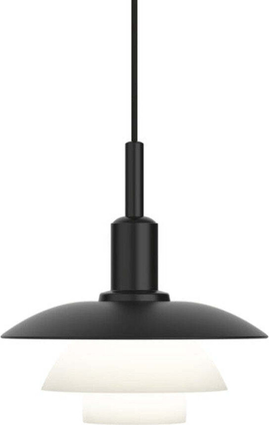 PH 3/3 pendel - Svart / Svart / Opal