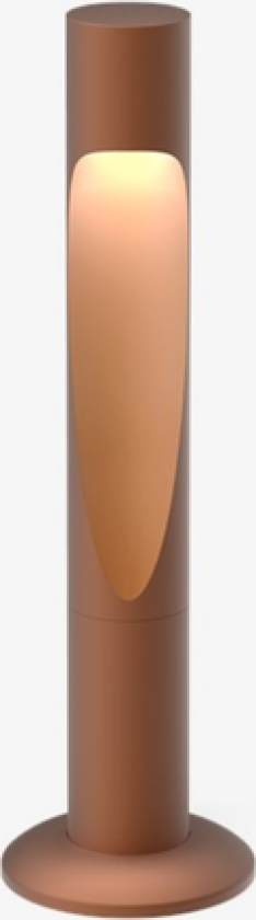 Flindt Garden Pullert LED 3K m/adp, Corten, spyd, lav