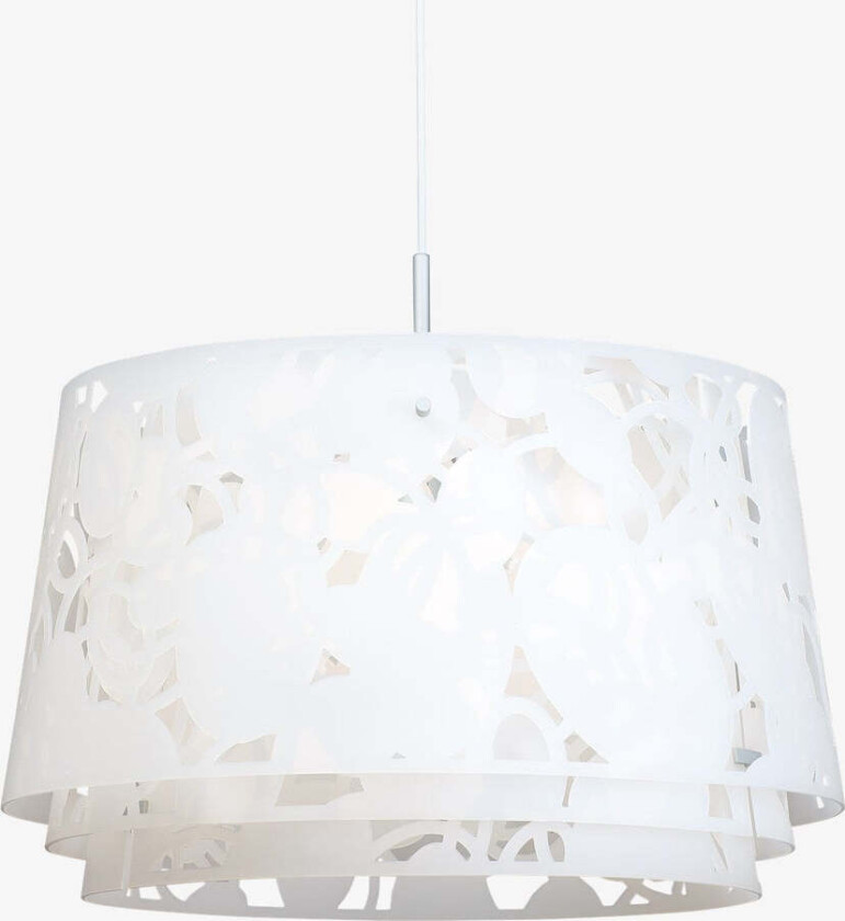 Collage taklampe Ø60 - Hvit