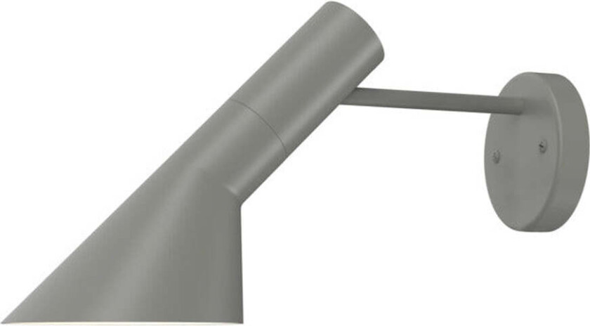 AJ Vegglampe U/ledning og U/ bryter - Mørk grå