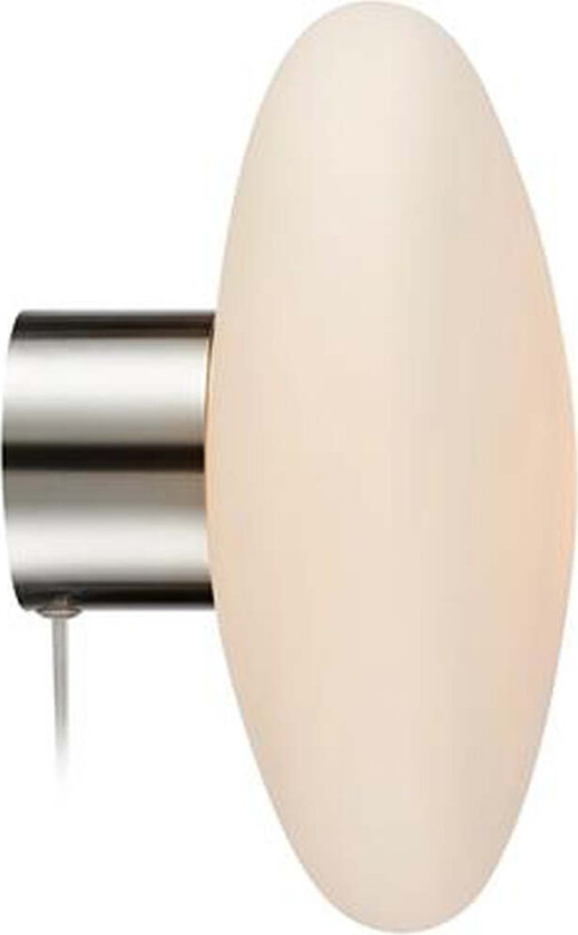 Locus vegg/taklampe - Opal/Stålfarget - Stål / Opal - Stål / Opal