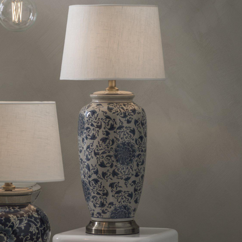 Li Jing bordlampe - Hvit - Hvit