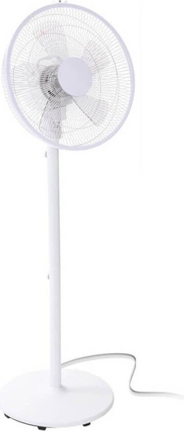 Excellent Houseware White Floor Fan Slim