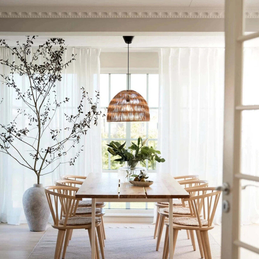 Lace takpendel 46 cm - Natur - Natur