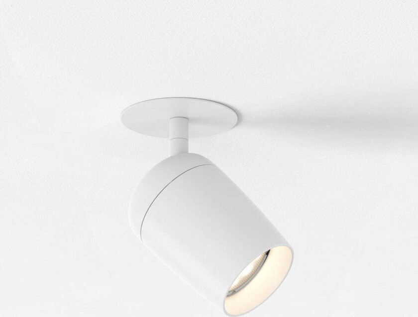 Koto recessed single takspot for innfelling - Hvit