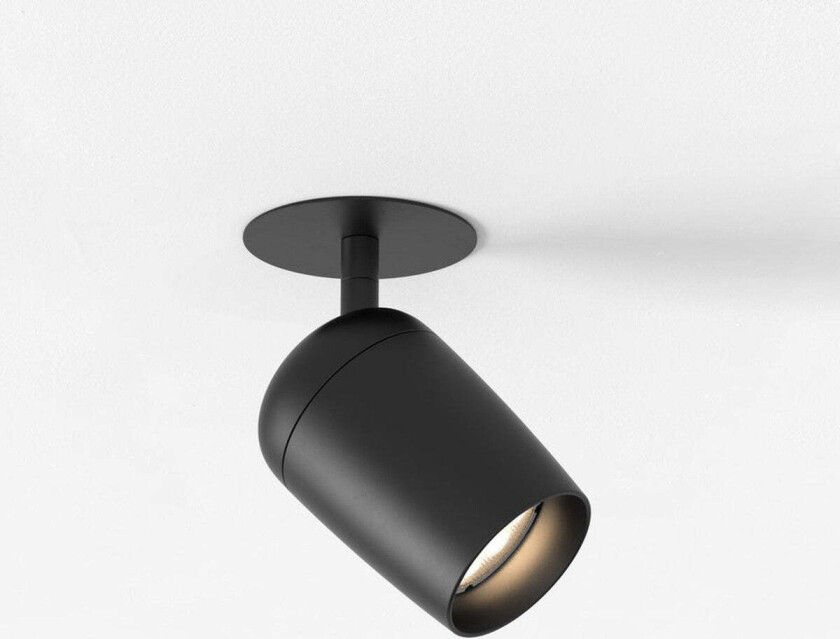 Koto recessed single takspot for innfelling - Svart