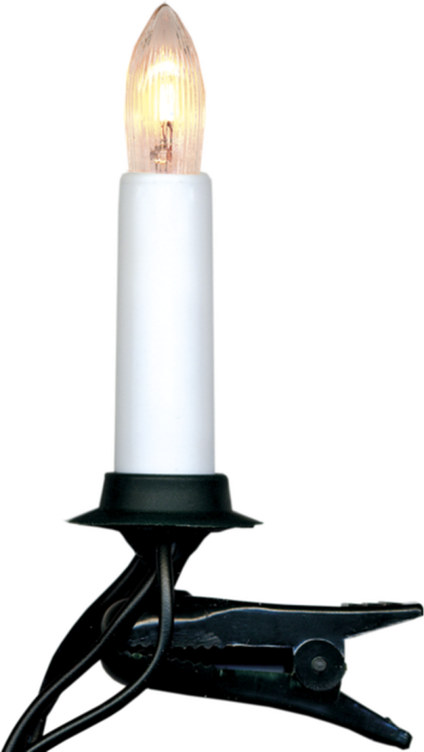 Bilde av Juletrebelysning 16 lys innendørs led - Klar - Hvit / Klar