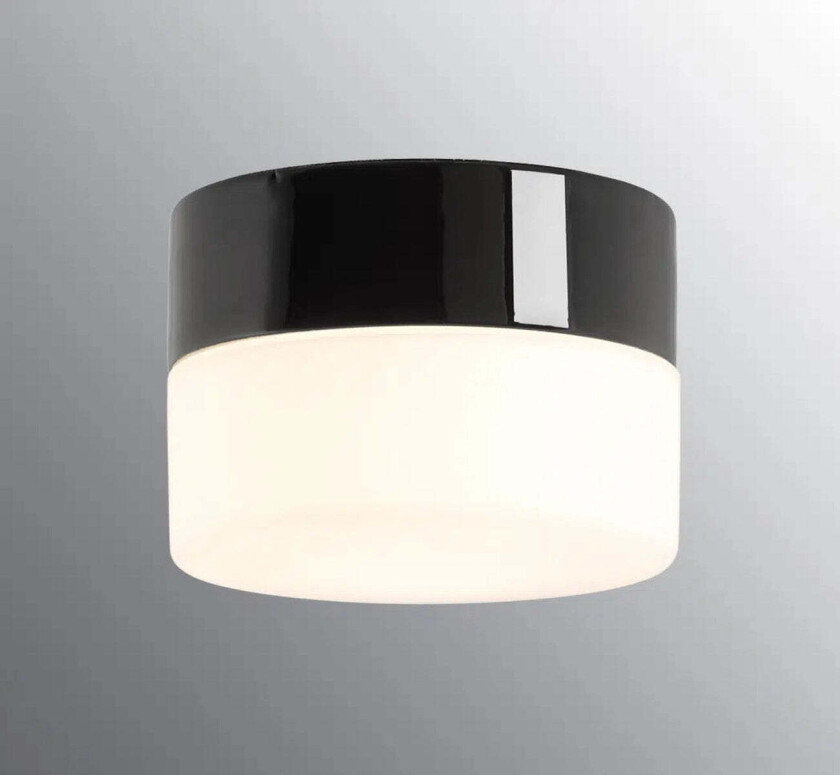 Ifø Opus 140/1004W - Svart m/opal glass - Svart