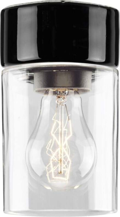 Ifø Opus 100/175 IP44 Badstu - Svart / Klart glass