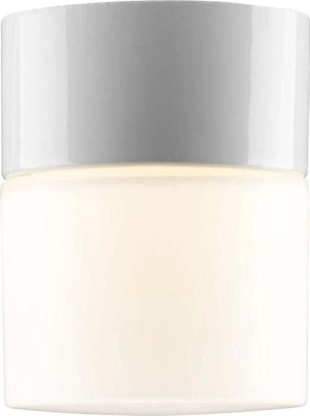 Ifø Opus 100/125 IP44 Badstu - Hvit / Opal glass