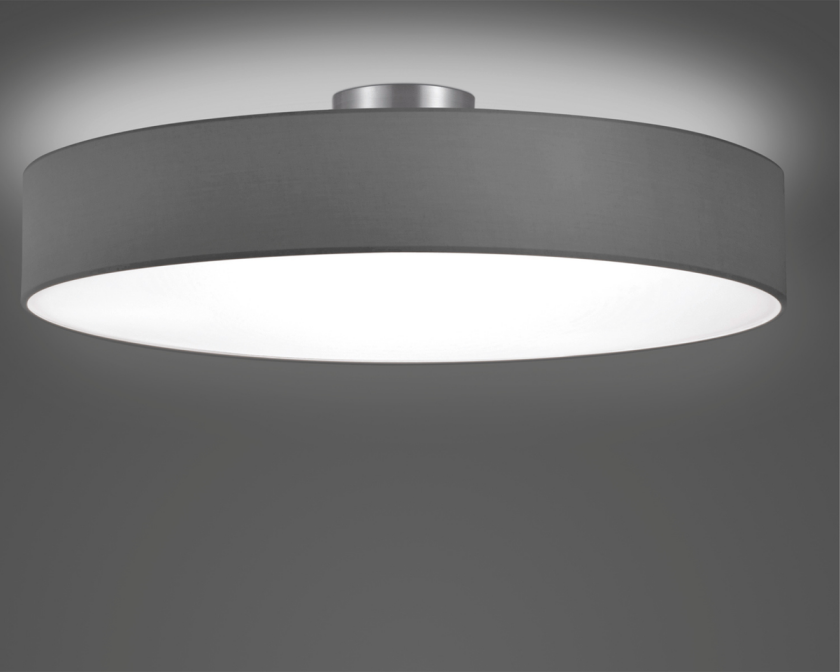 Hotel taklampe 65 - Nikkel - Hvit / Grå / Svart