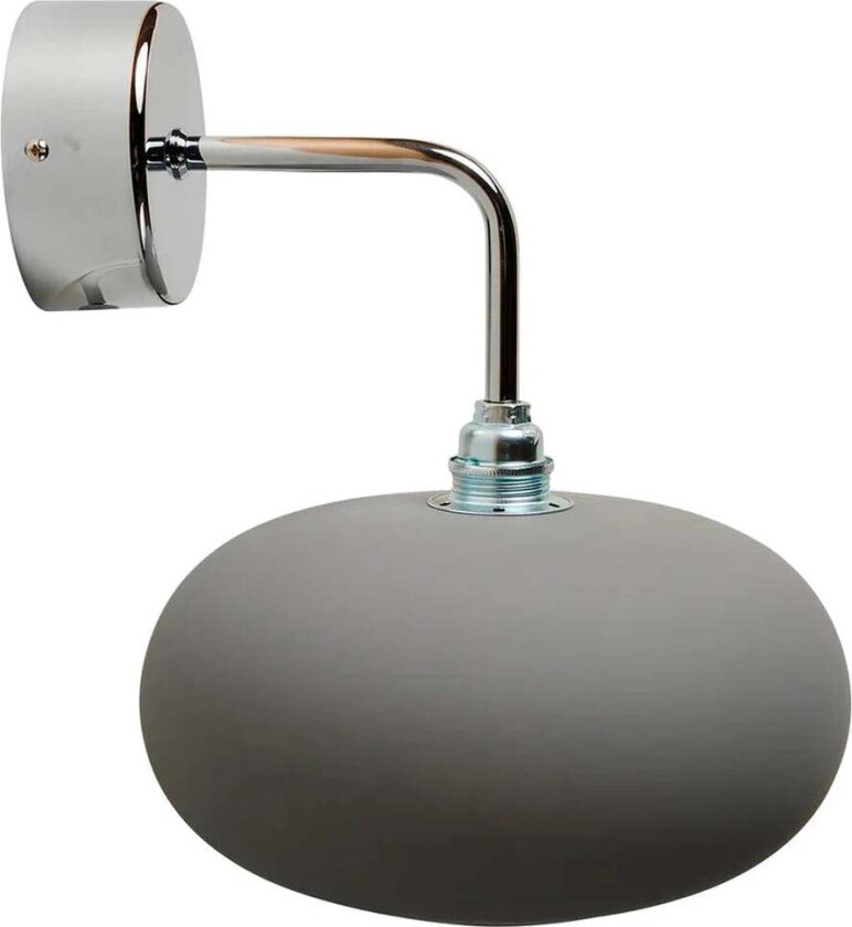 Horizon vegglampe small - Krom / kornet earl grey