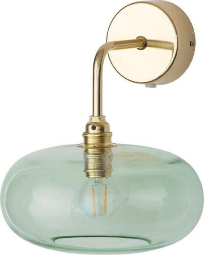 Horizon vegglampe - Skogsgrønn/gull - Grønn