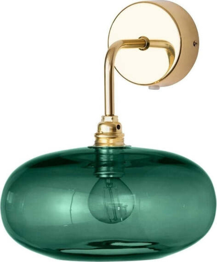 Horizon vegglampe - Grønn/Gull - Gull / Grønn