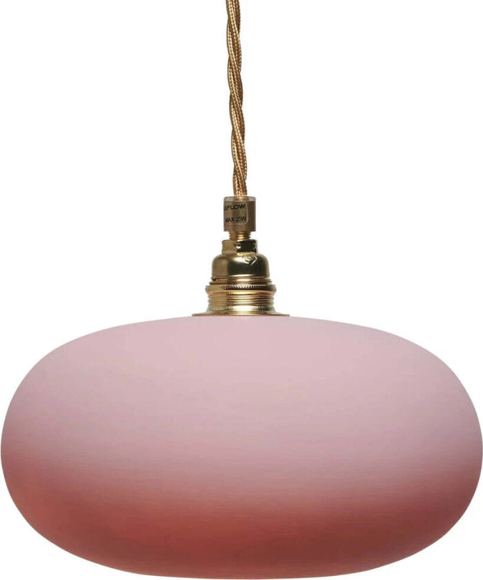 Horizon takpendel small - Messing / kornet rosa