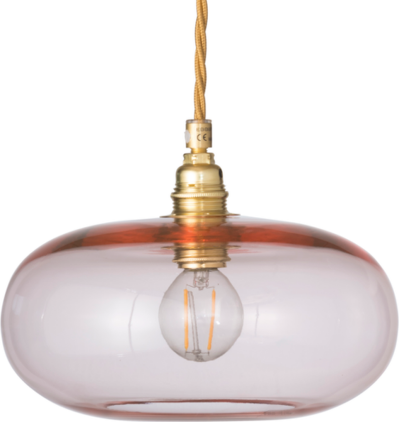 Horizon takpendel 21 cm korall/gull - Gull / Korall