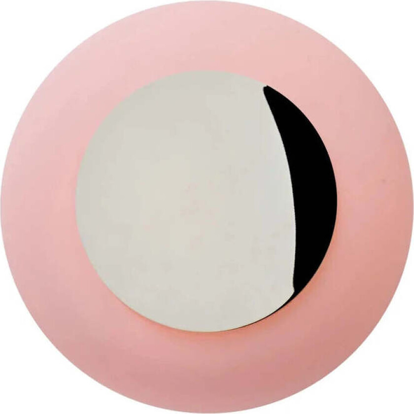 Horizon taklampe/vegglampe small - Krom / kornet rosa