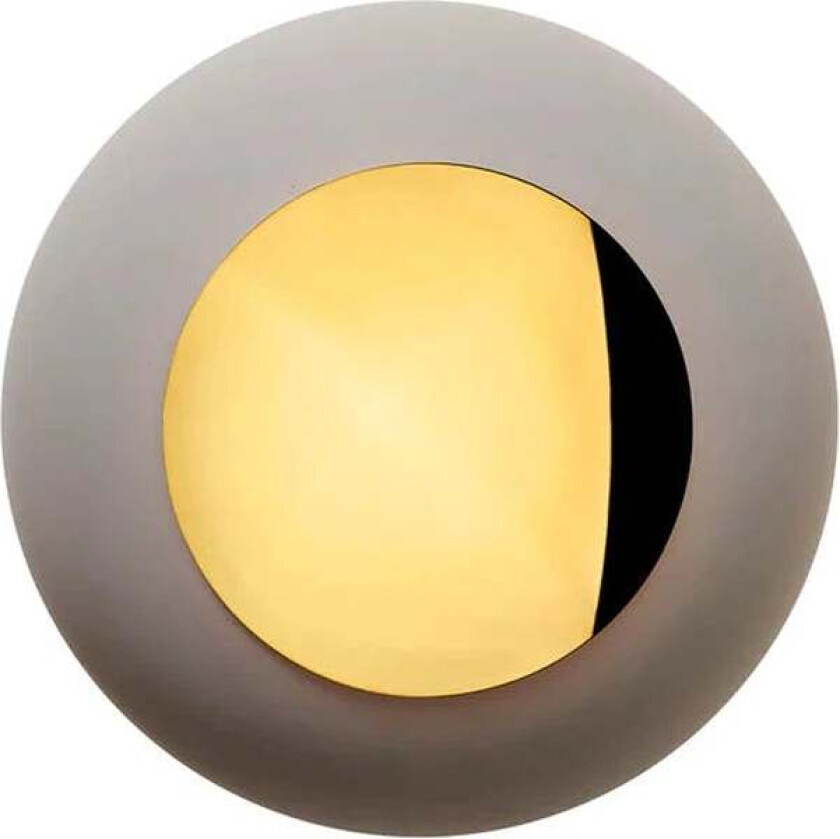 Horizon taklampe/vegglampe small - Messing/ kornet earl grey