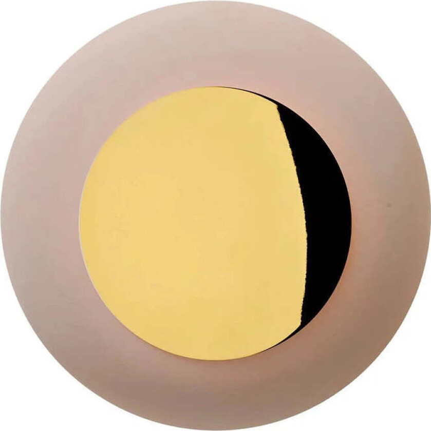 Horizon taklampe/vegglampe small - Messing / kornet latte