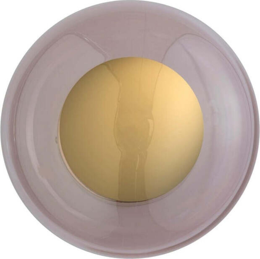 Horizon taklampe/vegglampe S -Obsidian/Gull - Gull / Rosa