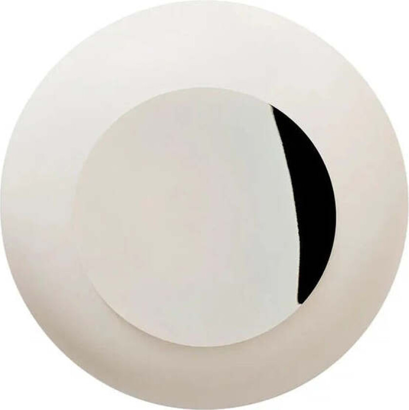 Horizon taklampe/vegglampe medium - Krom / kornet marshmallow