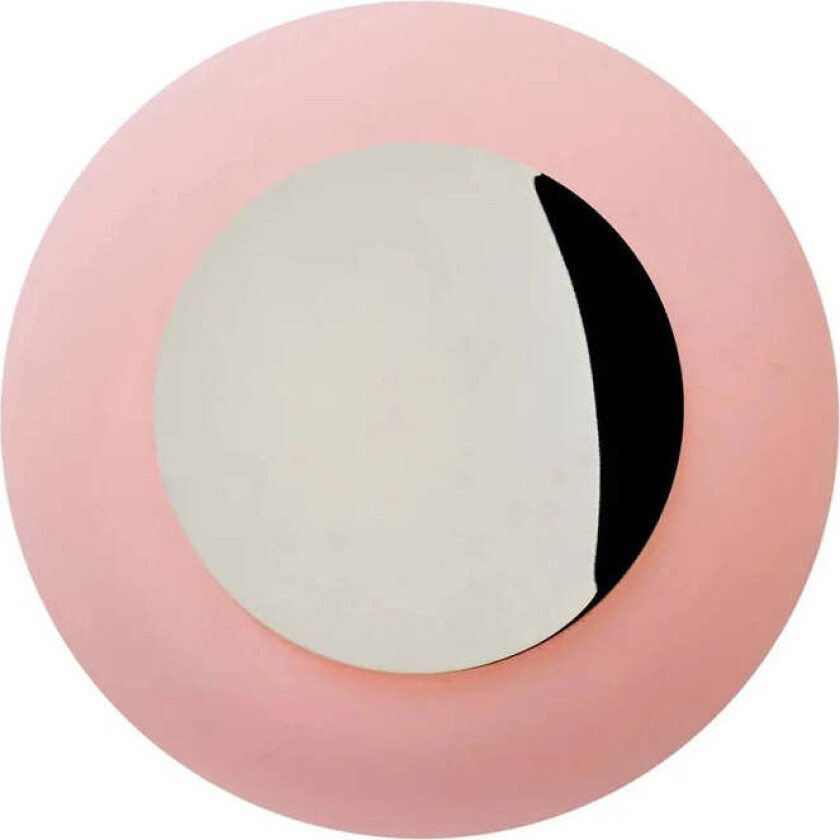 Horizon taklampe/vegglampe medium - Krom / kornet rosa