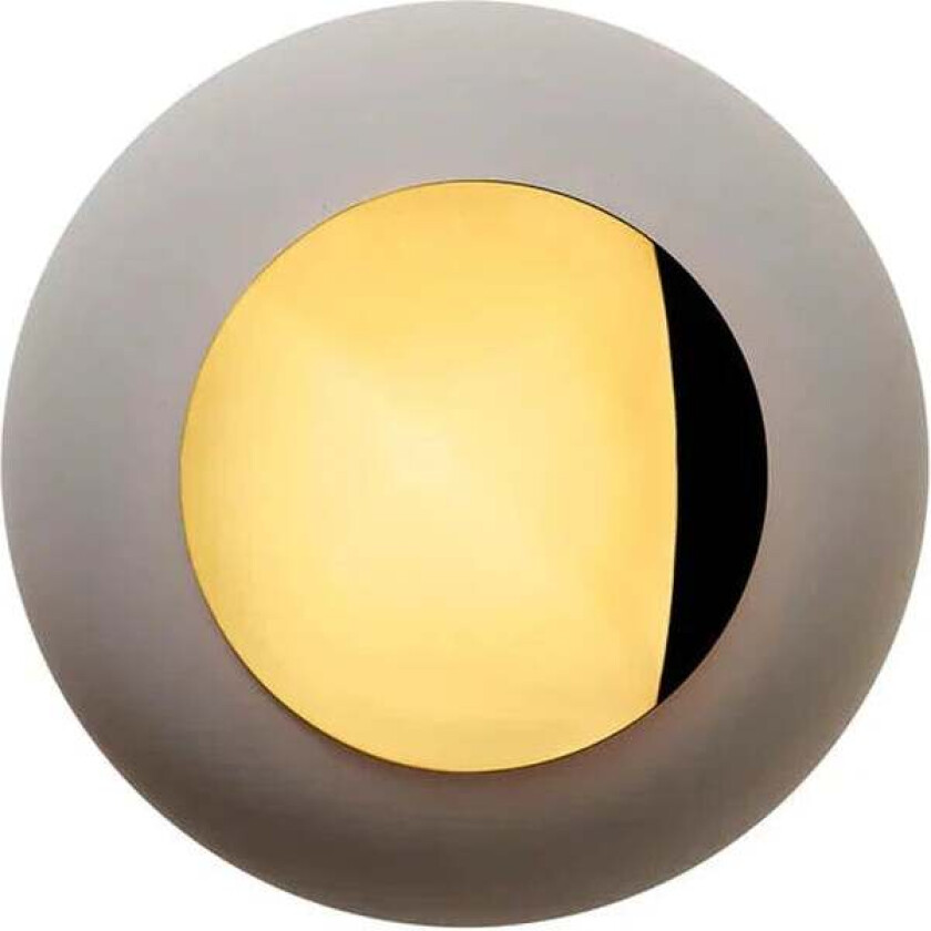 Horizon taklampe/vegglampe medium - Messing/ kornet earl grey