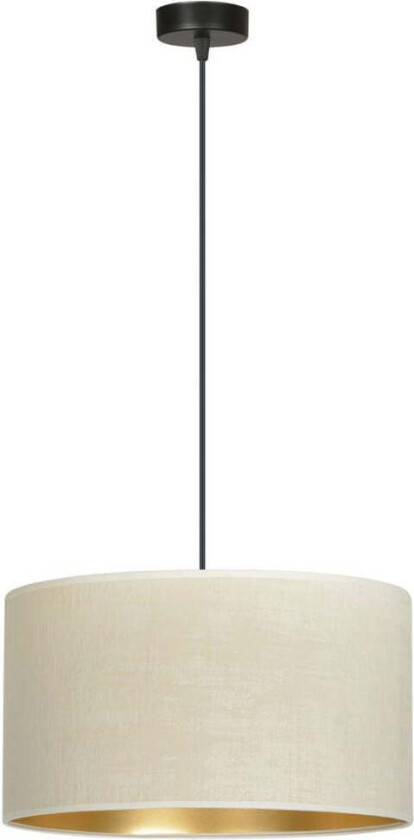 Hilde takpendel 35 cm - Hvit/Gullfarget - Hvit / Gull