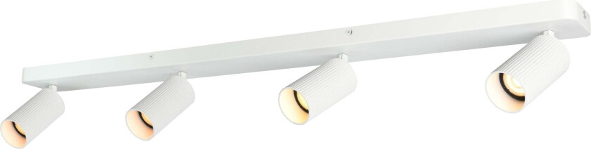 Grooves K4 spotskinne 1 meter - Hvit