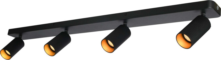 Grooves K4 spotskinne 1 meter - Svart