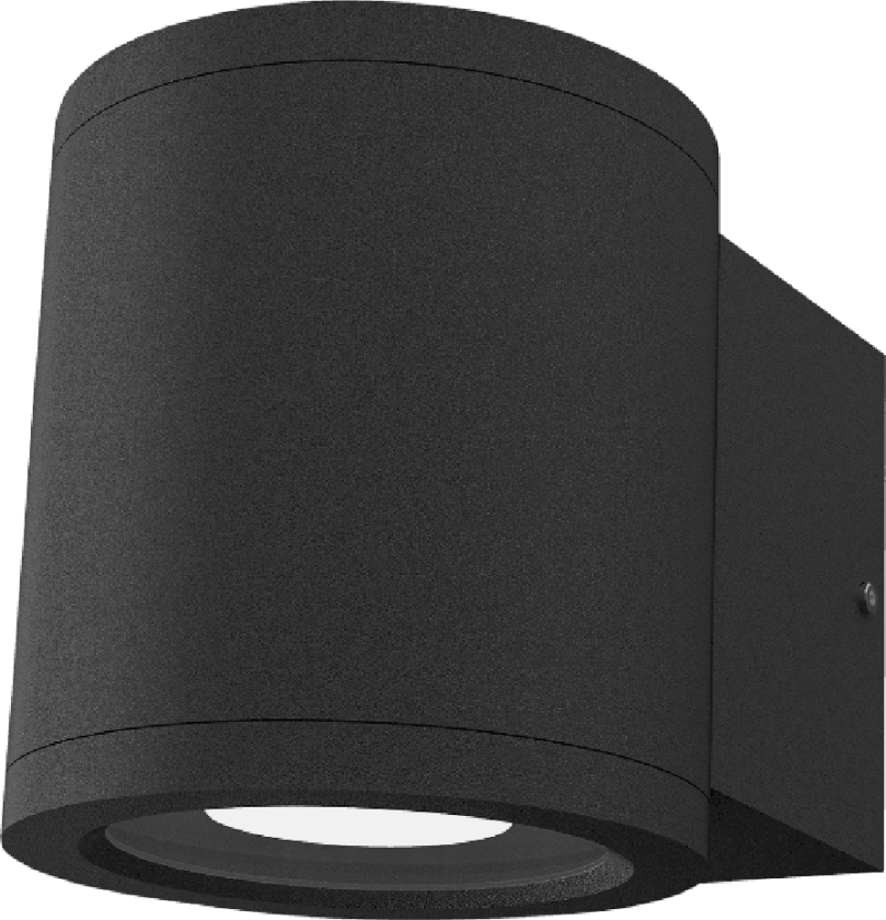 Gemma vegglampe utendørs opp eller ned GU10 IP54 - Mørk grå - Grå