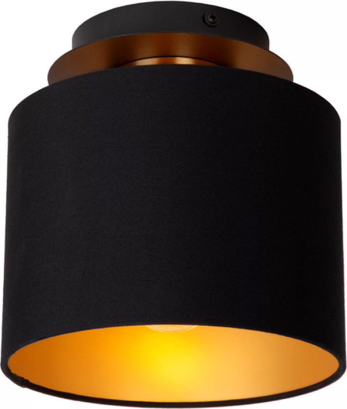 Fudral taklampe 20 - Svart/Gull - Svart / Gull