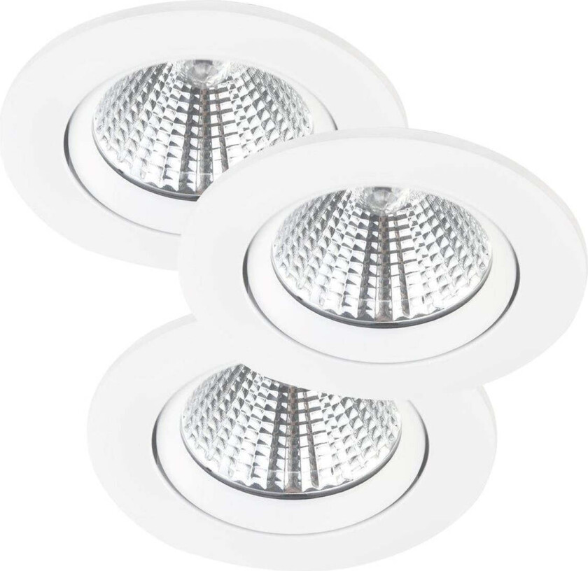 Fremont 3-Kit downlight 2700K - Hvit - Hvit