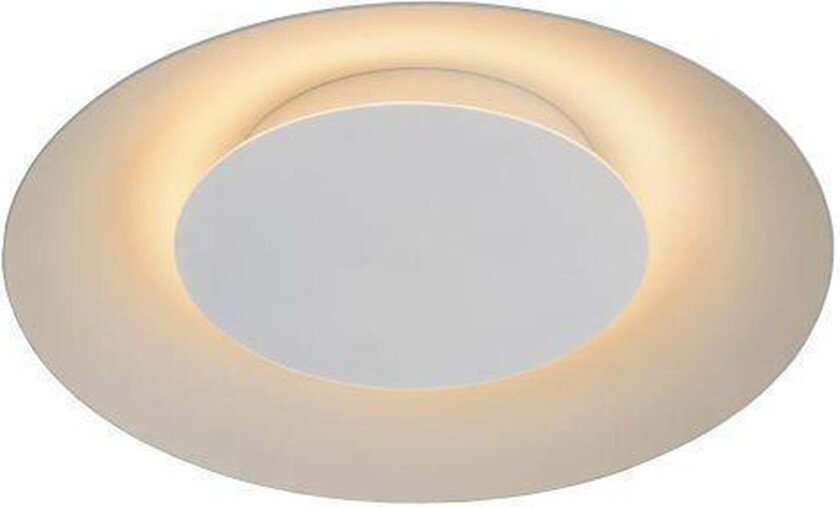 Foskal taklampe 34,5 cm 12W 2700 Kelvin - Hvit - Hvit