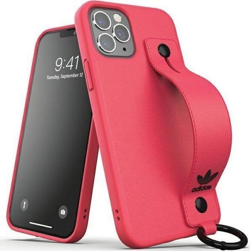 Adidas Eller Håndstroppdeksel Iphone 12/12 Pro 6,1" Rosa/Rosa 42397