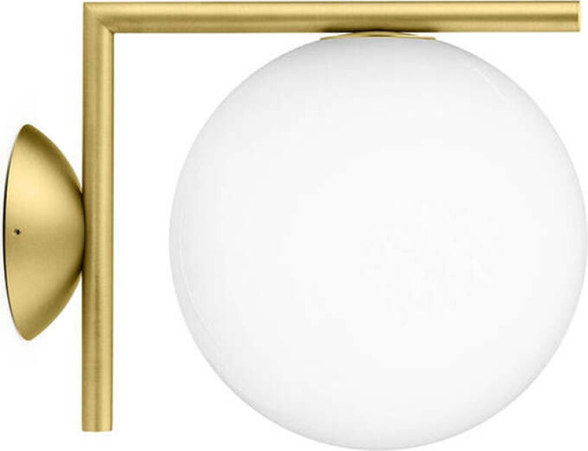 IC w1 utendørs vegglampe - messing - Messing