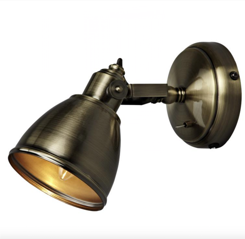 Fjellbacka Vegglampe Antikk - Messing - Messing