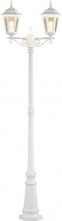Firenze 2-arm stolpe - Hvit 220cm - Hvit