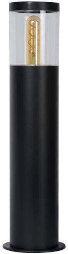 Fedor pullert utendørs 49 cm IP44 E27 - Svart - Svart