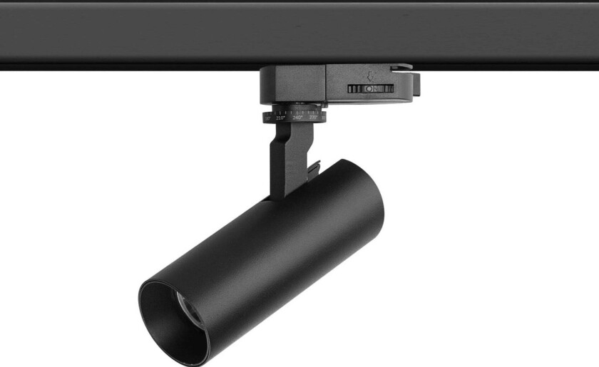 Ezra (3T) 15W/2700K, graphite black (RAL9011) PHASE CUT dimmable