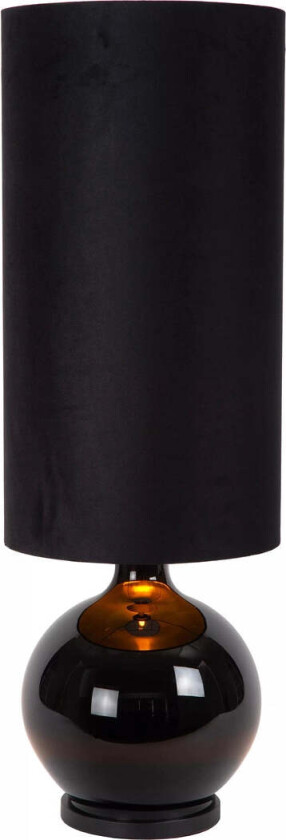 Esterad gulvlampe 100 cm - Svart - Svart