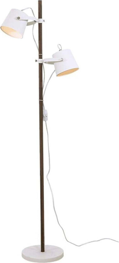 Espresso gulvlampe - Hvit